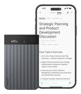PLAUD Note Pro AI Note Taker Sort