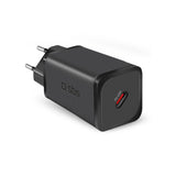SBS TETRGAN1C65W oplader til mobil enhed Hovedtelefoner, Headset, Laptop, Smartphone, SmartWatch, Tablet Sort Vekselstrøm Hurtig opladning Indendørs
