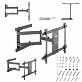 Gembird WM-80ST-05 tv-beslag 2,03 m (80") Sort
