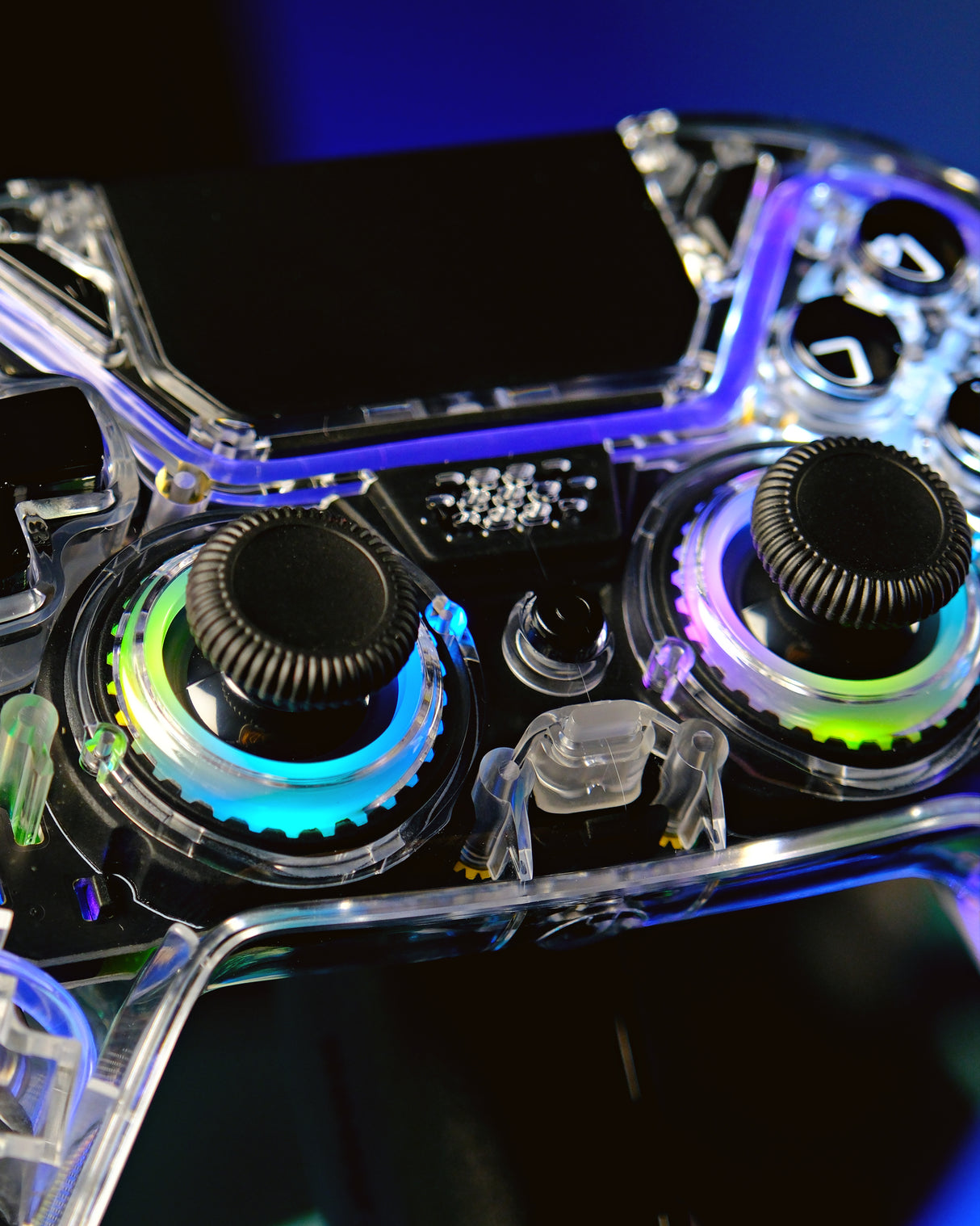 Deltaco Gaming controller PS4 transparent RGB