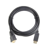 Gembird CC-DPM-DVIM-6 videokabel adapter 1,8 m DisplayPort DVI Sort