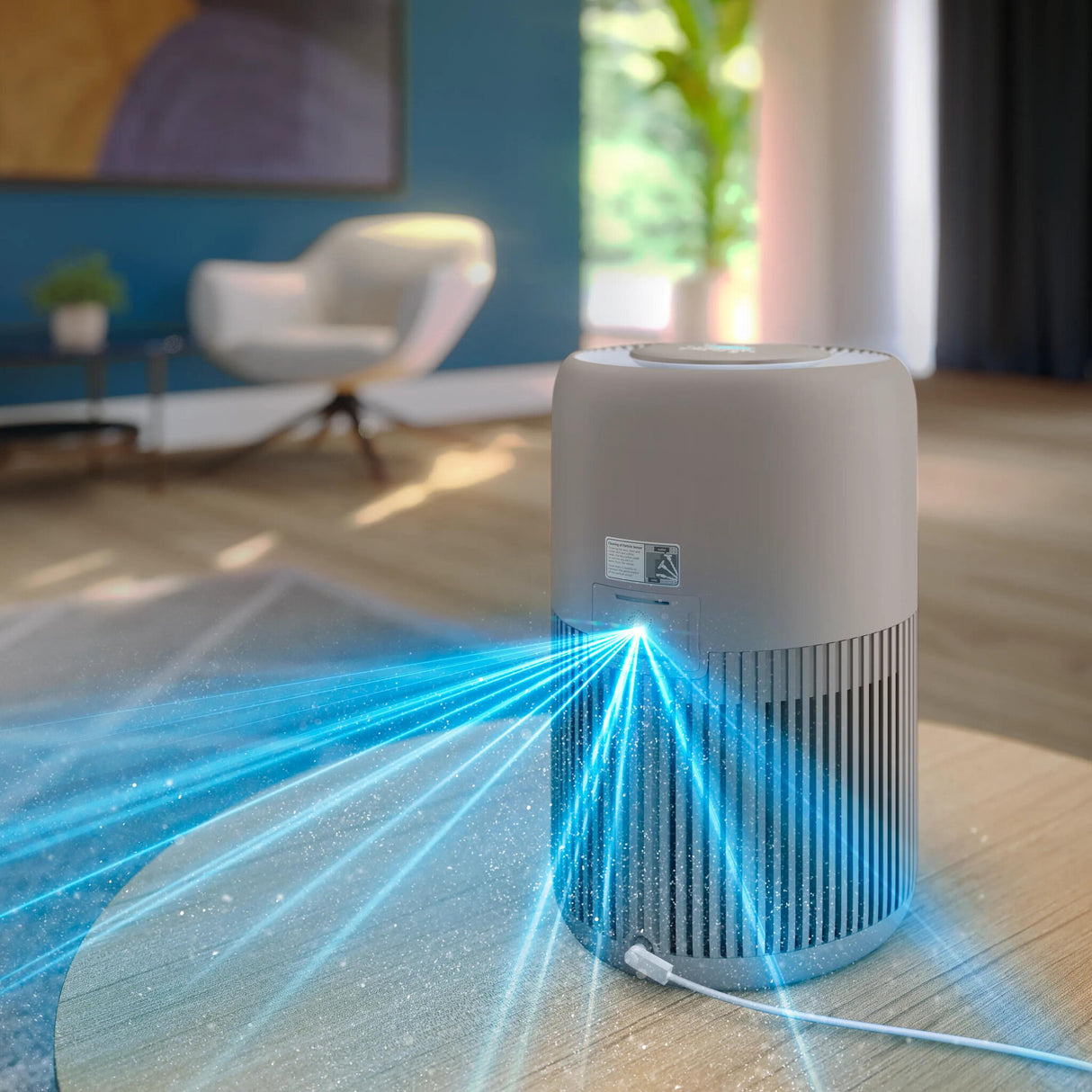 Philips AC0921/14 luftrenser 65 m² 49 dB 21 W Beige