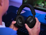 Trust GXT 493 Carus Headset Kabel & trådløs Headset, Hjelm Spil USB Type-C / USB Type-A Bluetooth Sort