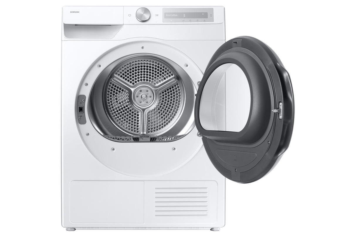 Samsung Series 6 DV90DG6845HH tørretumbler Fritstående Front-læsning 9 kg Hvid