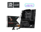 MSI PRO B850-S WIFI6E bundkort AMD B850 Sokkel AM5 ATX