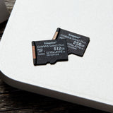 Kingston Technology Canvas Select 512 GB micSDXC Plus 100R A1 C10-kort + ADP