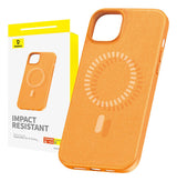 Baseus Fauxther mobiltelefon etui 17 cm (6.7") Cover Orange