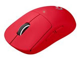 Logitech G PRO X SUPERLIGHT Optisk Trådløs Rød