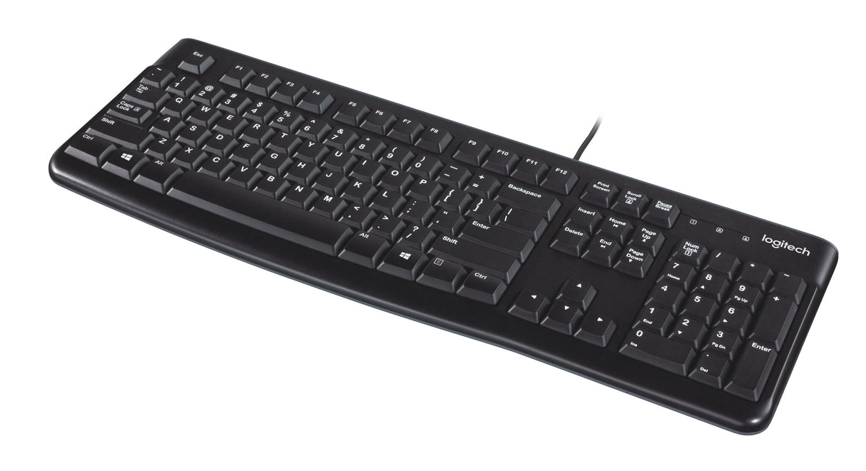 Logitech Keyboard K120 for Business tastatur Kontor USB QWERTY US International Sort