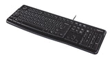 Logitech Keyboard K120 for Business tastatur Kontor USB QWERTY US International Sort