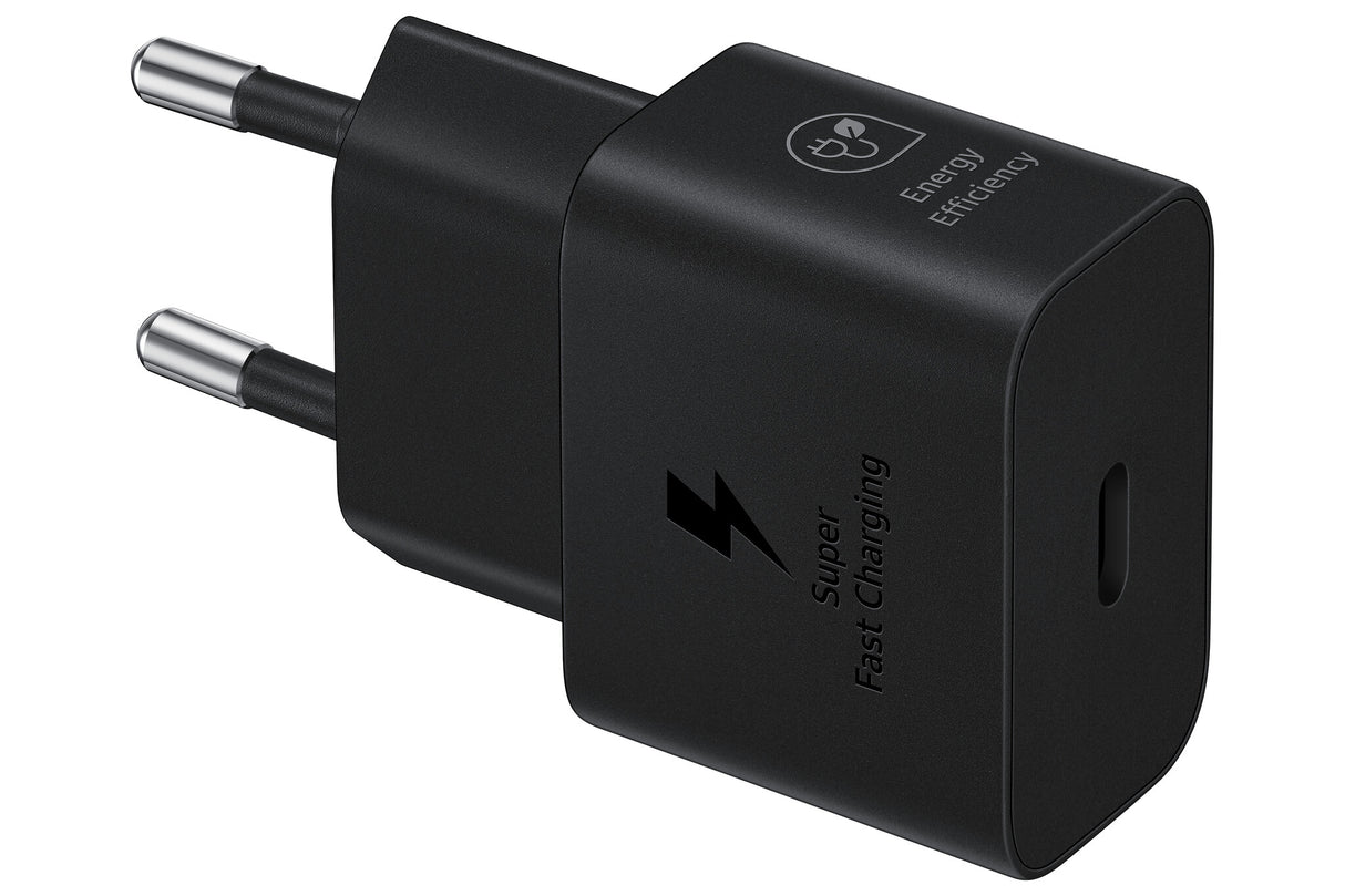 Samsung EP-T2510 Smartphone Sort Vekselstrøm, USB Hurtig opladning Indendørs