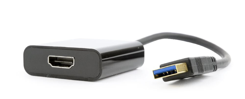 Gembird A-USB3-HDMI-02 USB grafisk adapter 1920 x 1080 pixel Sort