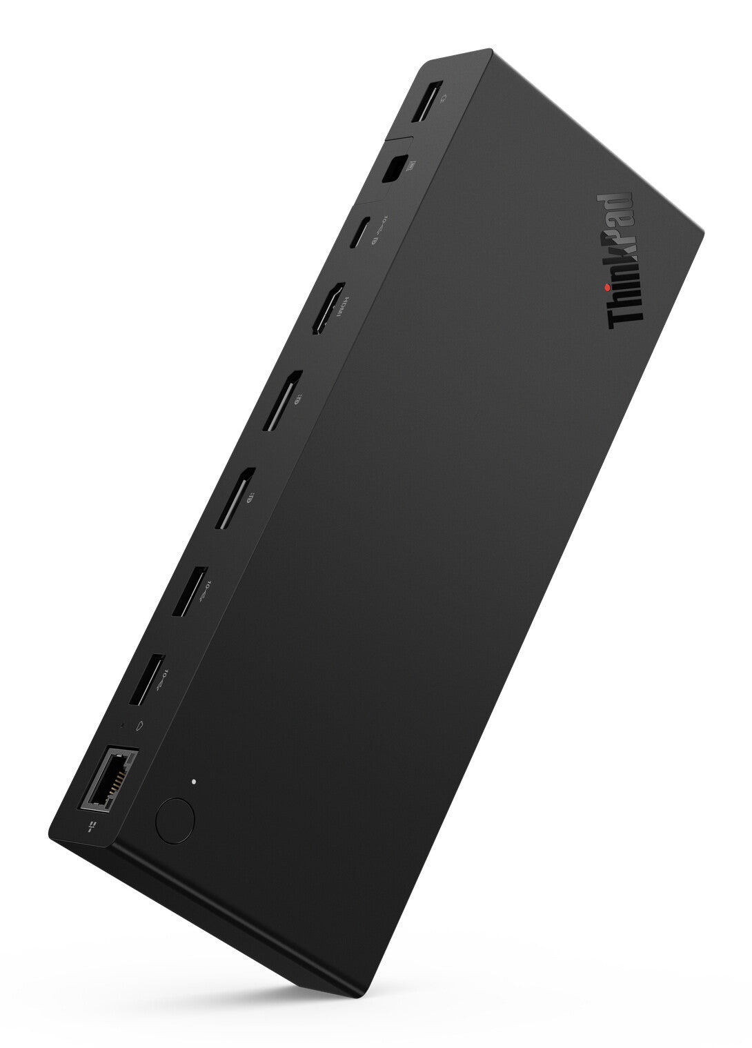 Lenovo ThinkPad USB4 Smart Dock 5500 with 135W Adapter Ledningsført Sort