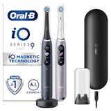 Oral-B iO Series 9 Duo Elektrisk tandbørste Black Onyx/Rose Quartz