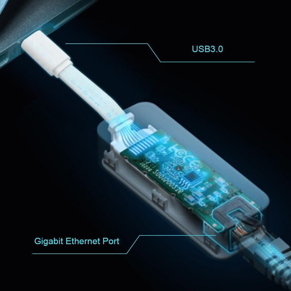 TP-Link UE300C netværkskort Ethernet 1000 Mbit/s