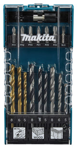 Makita D-74887 Bore- og bitsæt
