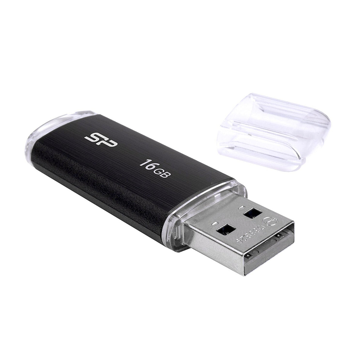 Silicon Power Ultima U02 USB-nøgle 16 GB USB Type-A 2.0 Sort