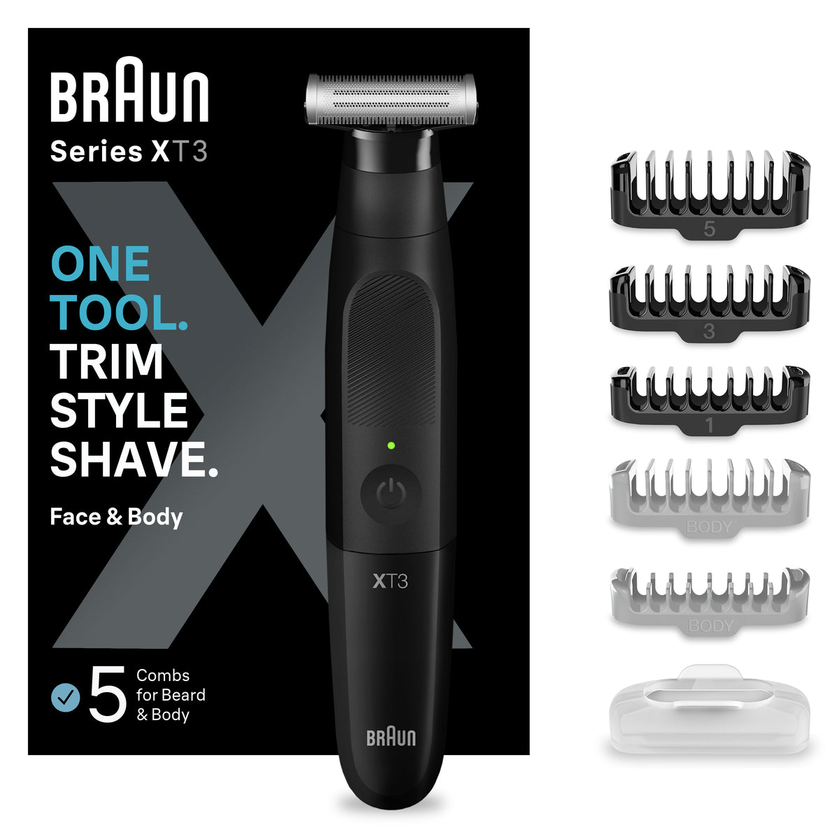 Braun XT3200 Sort