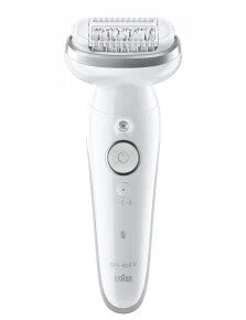Braun Silk-épil 9 BR2-225328 hårfjerner 40 pincetter Grå, Hvid