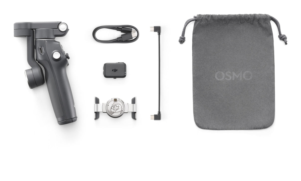 DJI OSMO MOBILE 7P Smartphone kamera stabilisator Sort