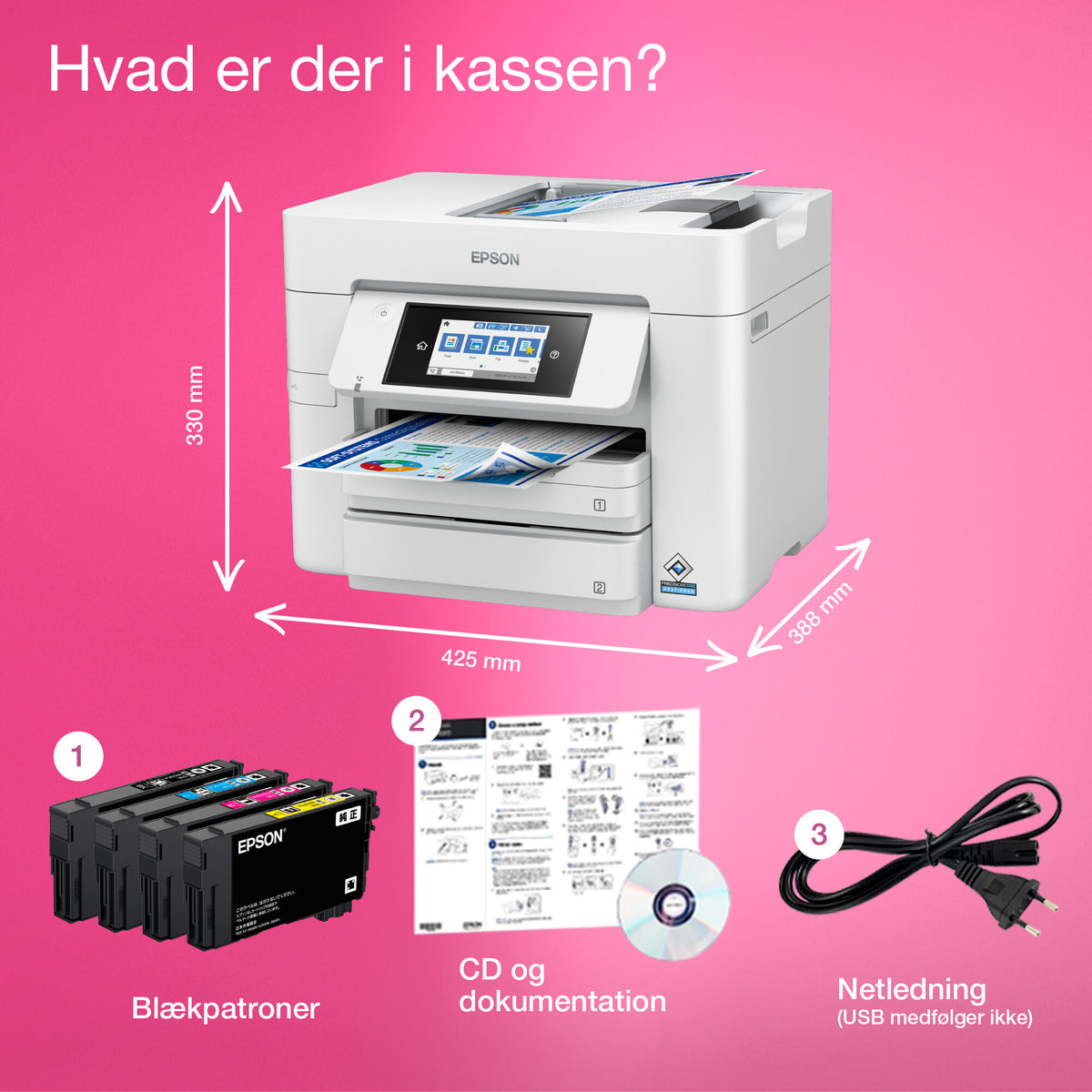 Epson WorkForce Pro WF-C4810DTWF Printer