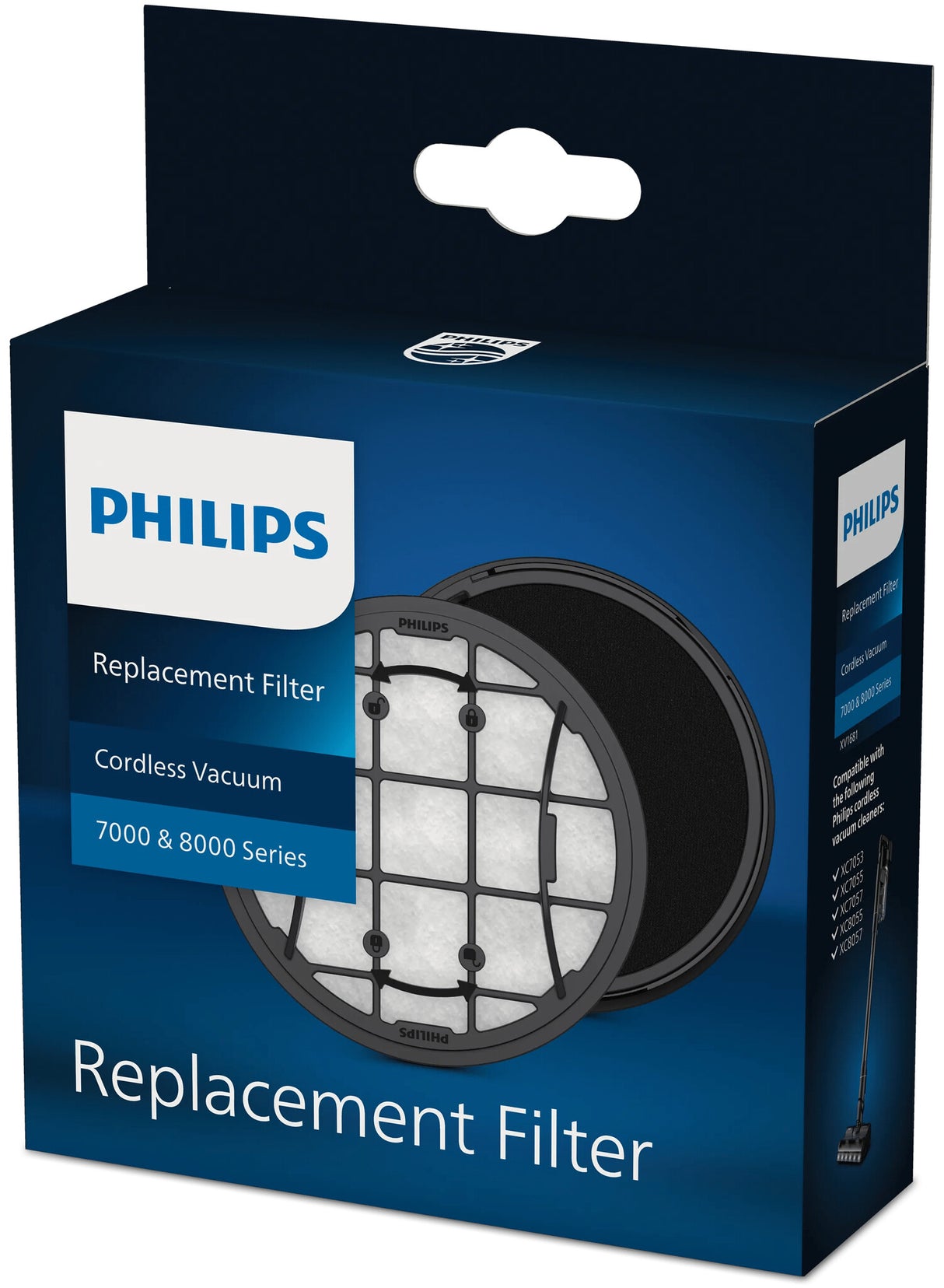 Philips Cordless VC 7000 & 8000 Series XV1681/01 Ekstra filter