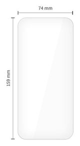 Tech-Protect 5906302319299 Skærm og -bagsidebeskytter til mobiltelefon Bagside/skærmbeskytter Apple 3 stk
