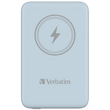 Verbatim Charge 'n' Go Lithium polymer (LiPo) 10000 mAh Trådløs opladning Blå