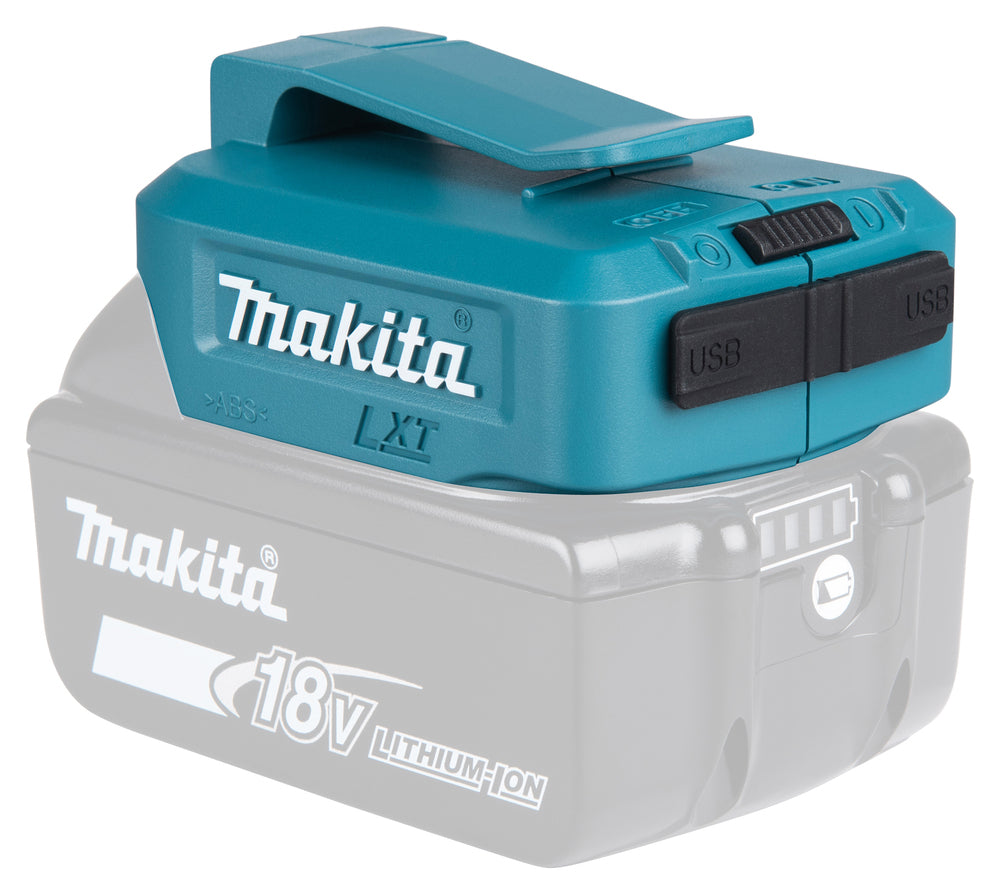 Makita LXT ADP05 Powerbank 2xUSB-A Blå