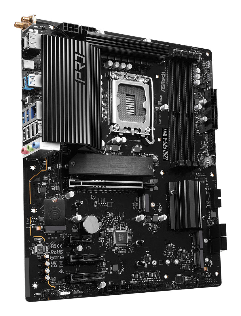 Asrock Z890 Pro-A WiFi Intel Z890 LGA 1851 (Socket V1) ATX