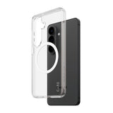 CARE by PanzerGlass Urban Explorer Case Transparent w. White Qi Samsung Galaxy S26