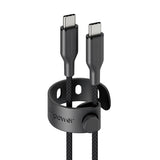 PanzerGlass empower™ by ® Racing 240W USB-C to USB-C Kabel | USB 2.0 | 1.2M | Space Black