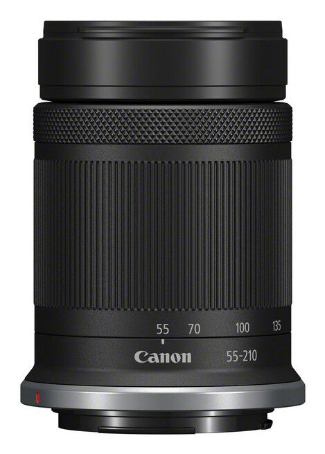Canon RF-S 55-210 mm f5-7.1 IS STM MILC Telefoto zoomobjektiv Sort