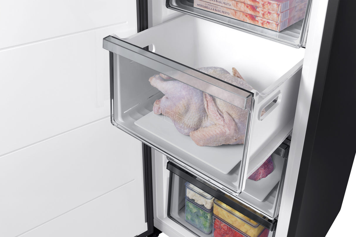 Samsung RZ32C7CBEB1 Stående fryser Fritstående 323 L Sort