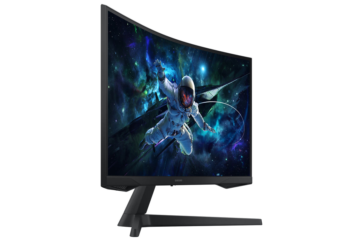 Samsung G55C computerskærm 68,6 cm (27") 2560 x 1440 pixel Quad HD LED Sort