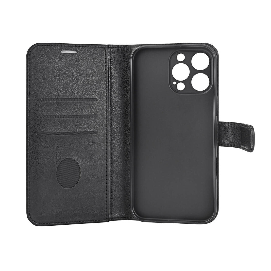 Radicover RAD302 mobiltelefon etui 17,5 cm (6.9") Tegnebogsetui Sort