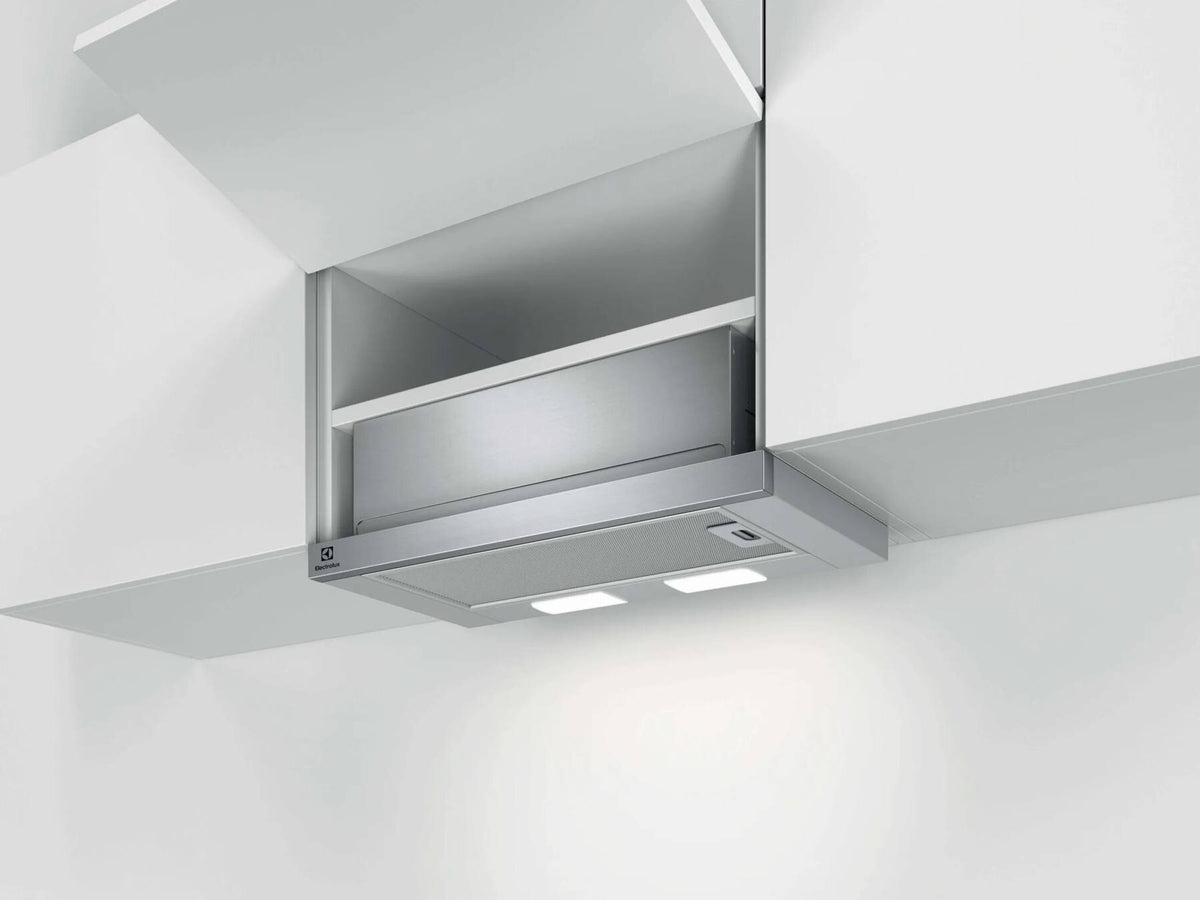 Electrolux LFP226S Semi indbygget (træk ud) Grå, Rustfrit stål 330 m³/t