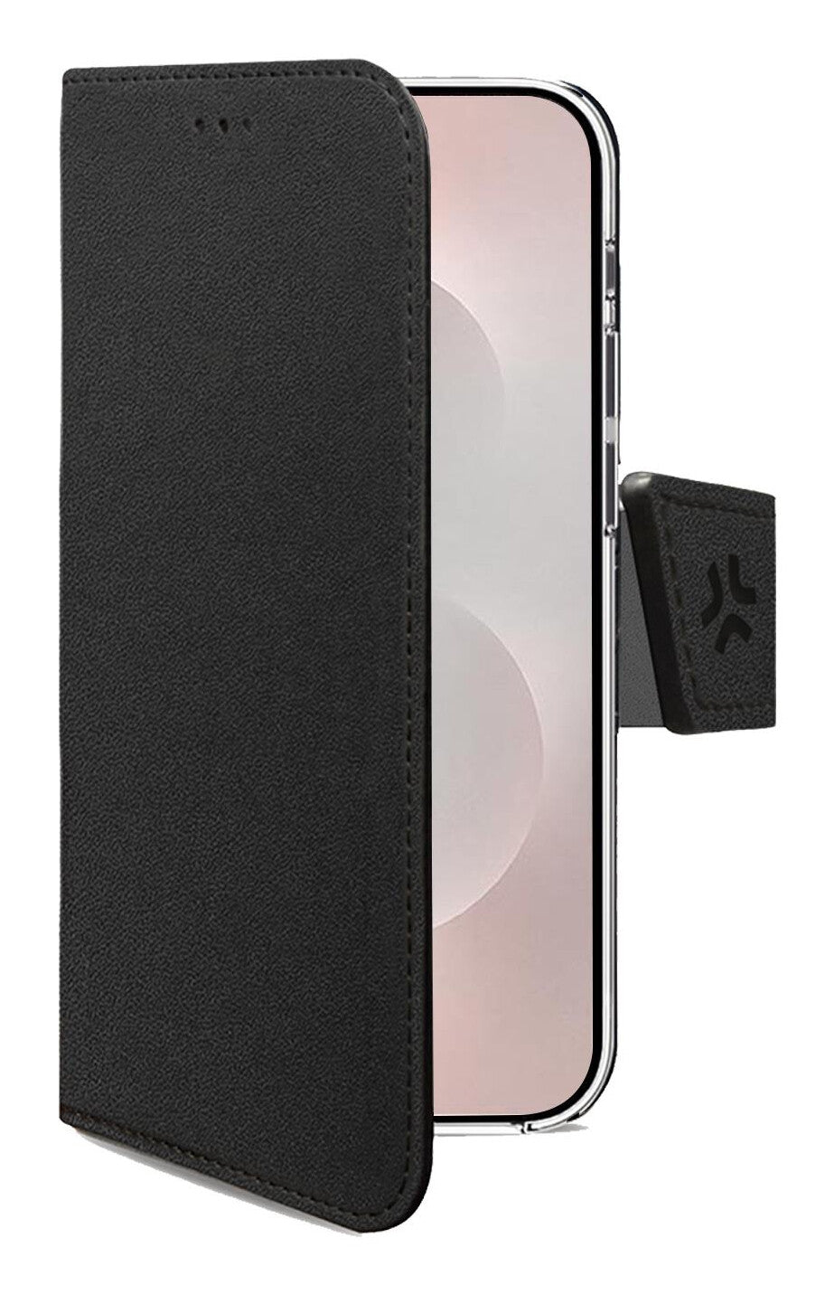 Celly WALLY mobiltelefon etui 17 cm (6.7") Tegnebogsetui Sort