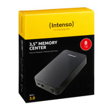 Intenso Memory Center ekstern harddisk 8 TB 5400 rpm 3.5" USB 3.2 Gen 1 (3.1 Gen 1) Sort