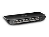 TP-Link TL-SG1008D Ikke administreret Gigabit Ethernet (10/100/1000) Sort