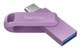 SanDisk Ultra Dual Drive Go USB-nøgle 512 GB USB Type-C 3.2 Gen 1 (3.1 Gen 1) Lavendel