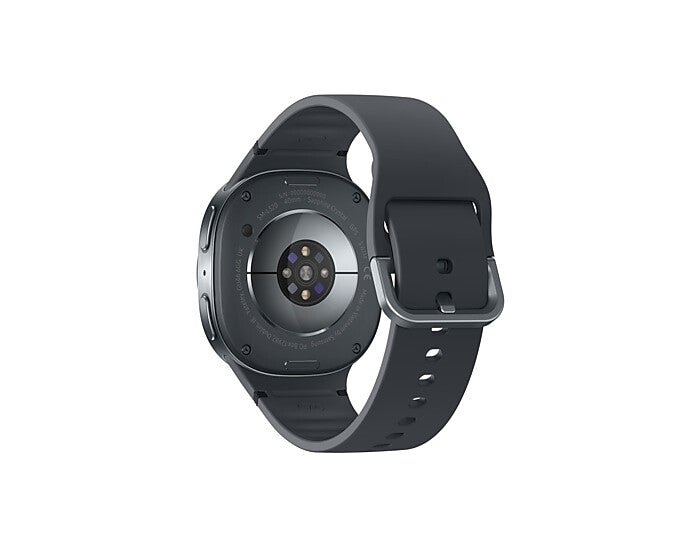 Samsung Galaxy Watch 8 3,3 cm (1.3") AMOLED 40 mm Digital 438 x 438 pixel Berøringsskærm Grafit Wi-Fi GPS (satellit)