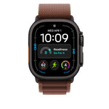 Apple Alpine Loop i bordeaux, 49 mm - medium - sort titanium
