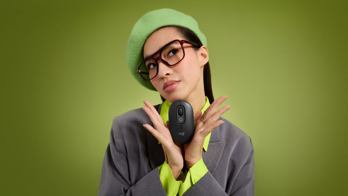 Logitech POP mus Universel Ambidextrous Bluetooth Optisk 4000 dpi