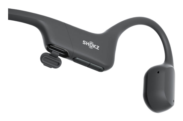 Shokz OpenRun Mini bone conduction open-ear headphones black