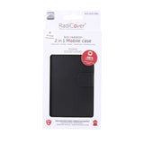 Radicover Exclusive 2-i-1 mobiltelefon etui 16,3 cm (6.4") Folie Sort