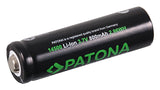 PATONA 6519 husholdningsbatteri Genopladeligt batteri ICR14500 Lithium-Ion (Li-Ion)