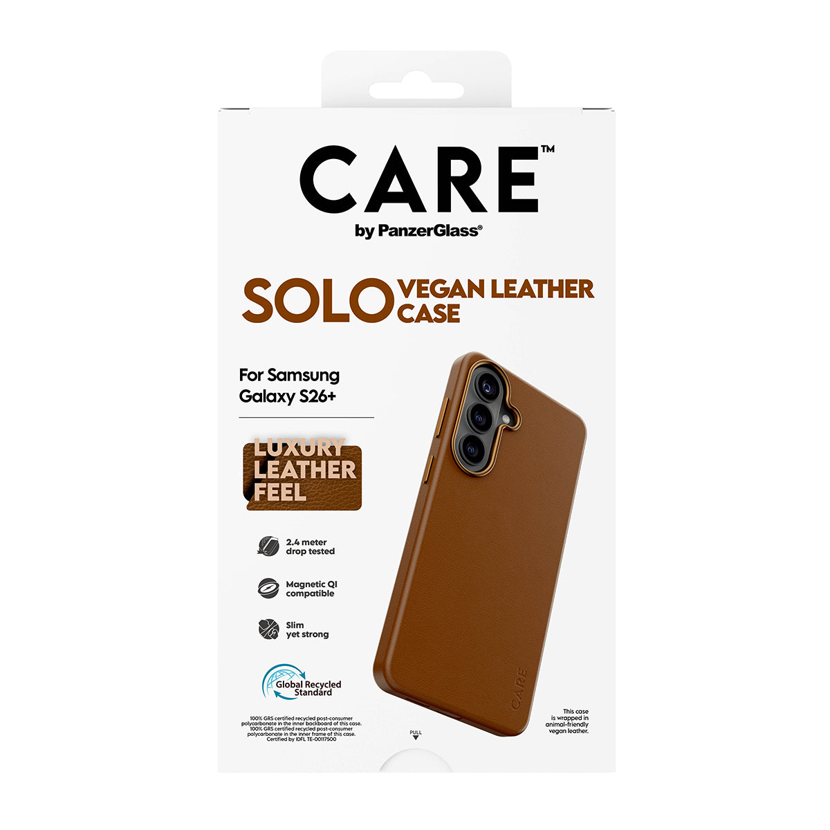 CARE by PanzerGlass Solo Case Brown Samsung Galaxy S26+