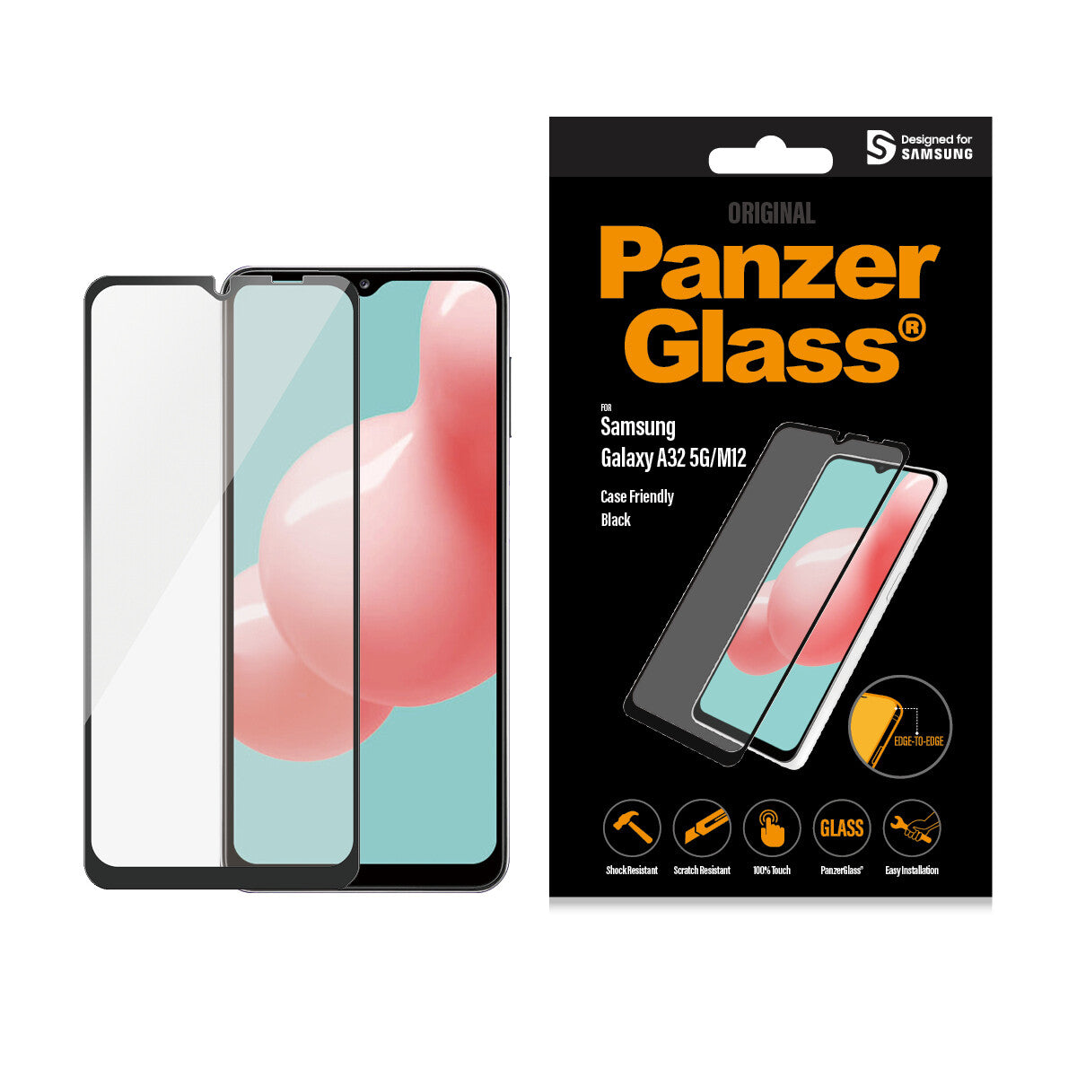 PanzerGlass ® Skærmbeskyttelse Samsung Galaxy A32 5G | M12