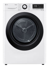 LG RV9DN9037 tørretumbler Fritstående Front-læsning 9 kg Hvid